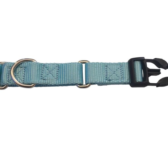 COUNTRY BROOK‎ PETZ Dog Collar Size Large Soft Teal 20"- 25" - Picture 3 of 9